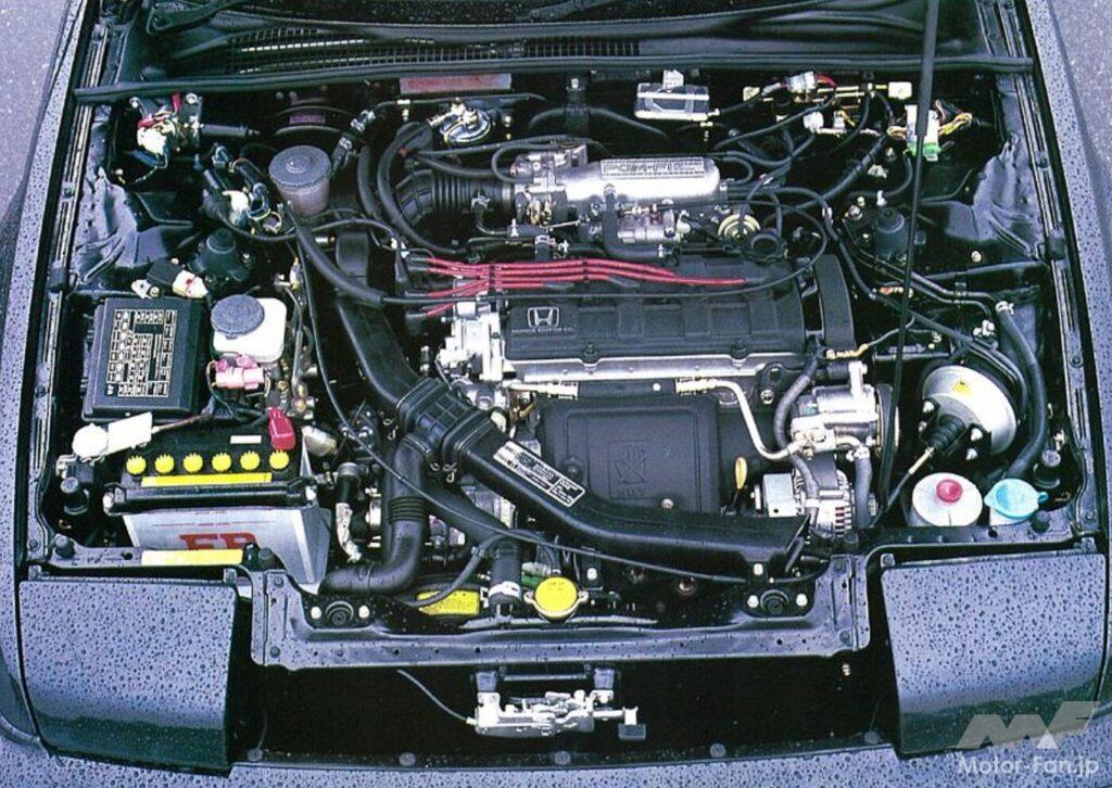 3代目プレリュードに搭載される2.0L DOHCのB20A型エンジン