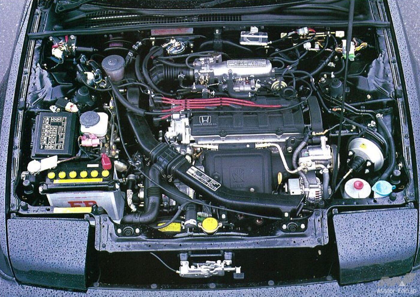 3代目プレリュードに搭載される2.0L DOHCのB20A型エンジン