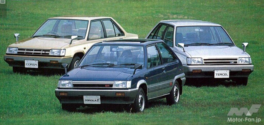 1982年に登場したカローラ