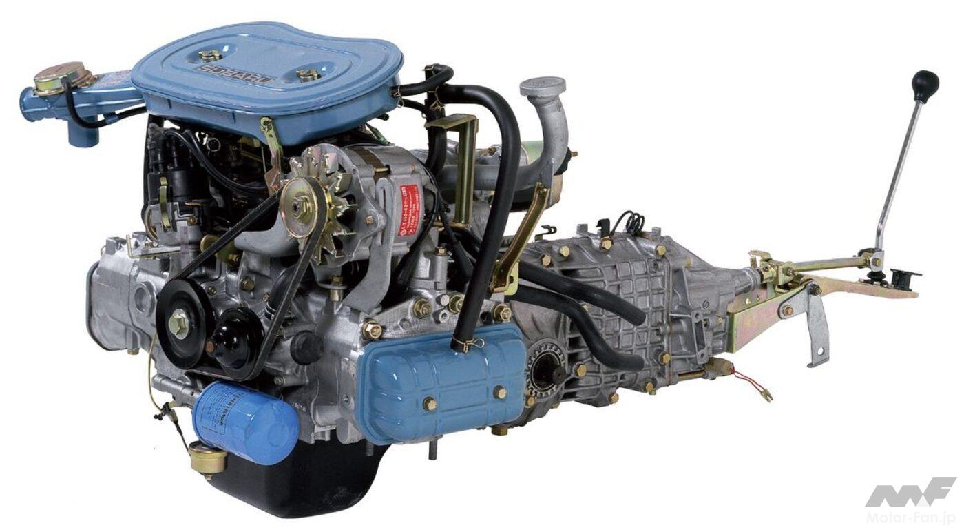 スバルEA系水平対向エンジン