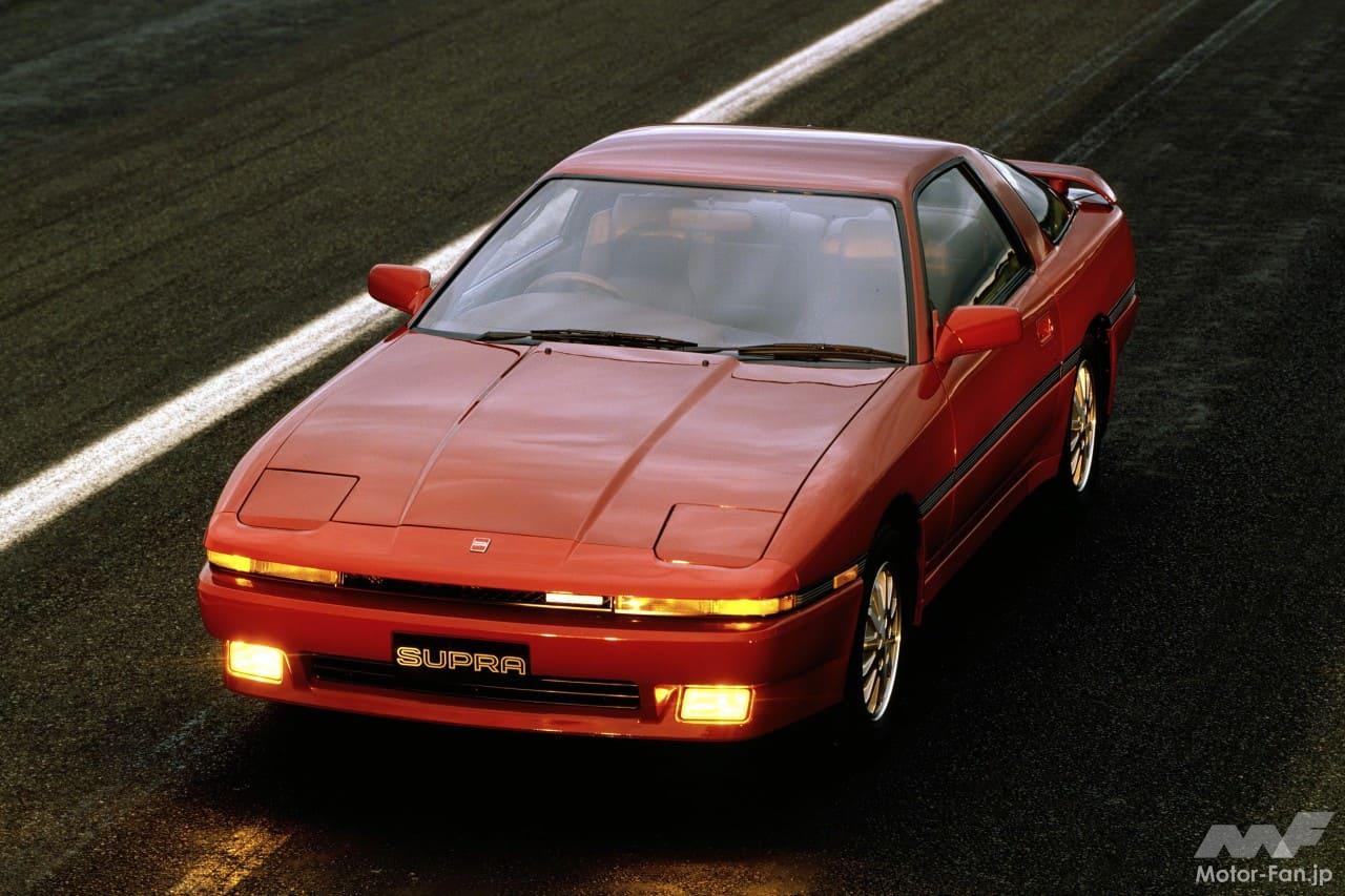 A70型「スープラ」のトップビュー