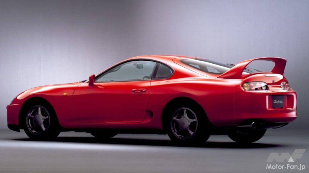 A80型「スープラ」のリアビュー