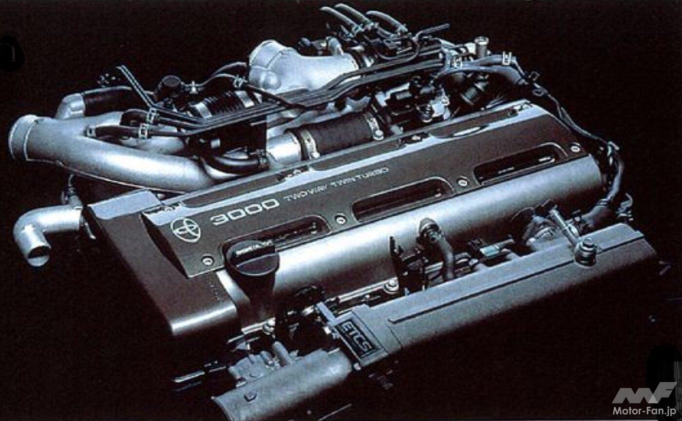 A80スープラに搭載される最強2JZ-GTE型エンジン