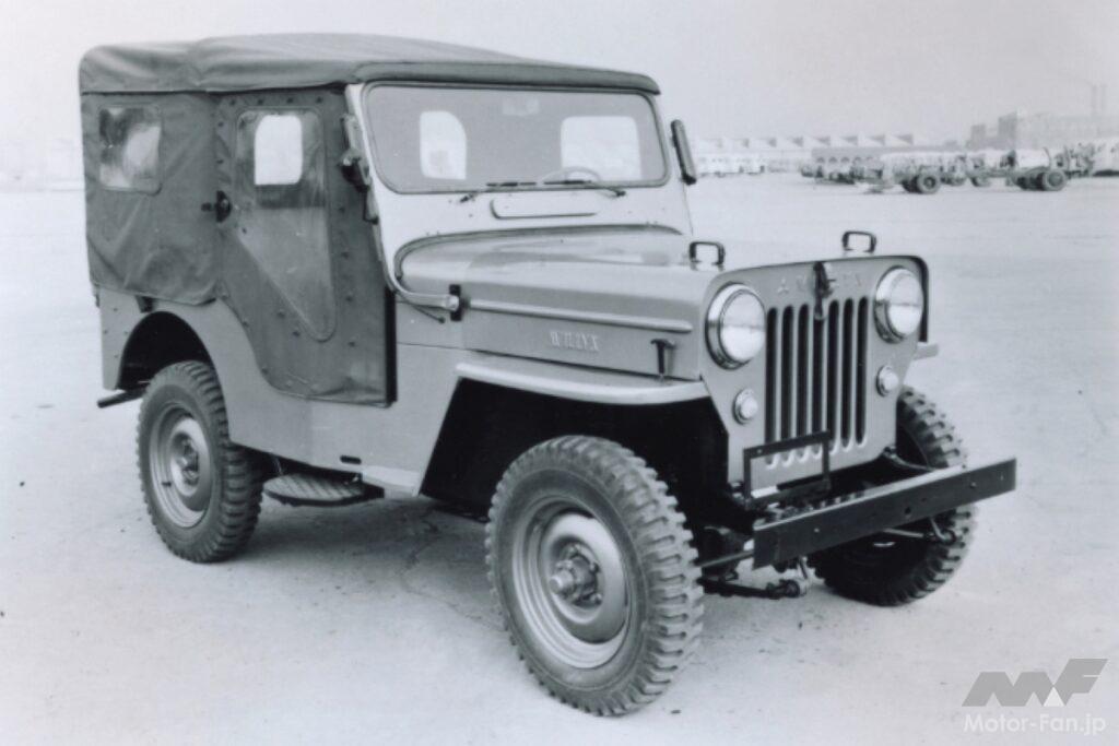 1953年の登場の「三菱ジープJ3」CJ3B-J3 型