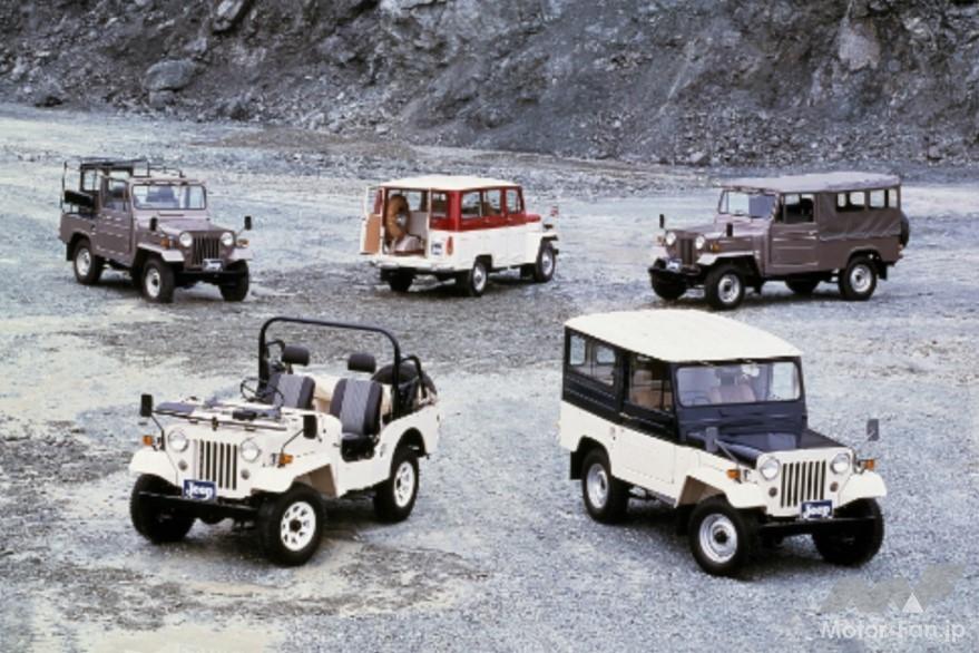 1975年 ジープ J-58 ガソリンエンジン初の4ナンバー車