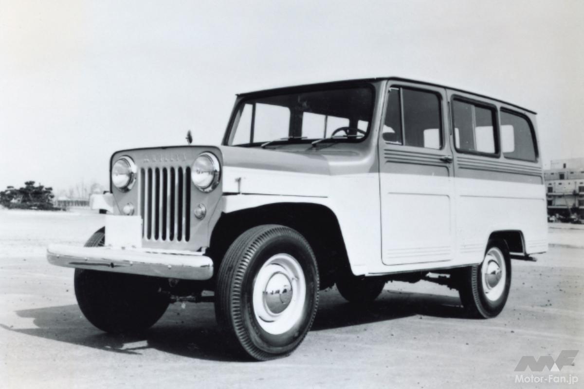 1975年 ジープ J-58 ガソリンエンジン初の4ナンバー車