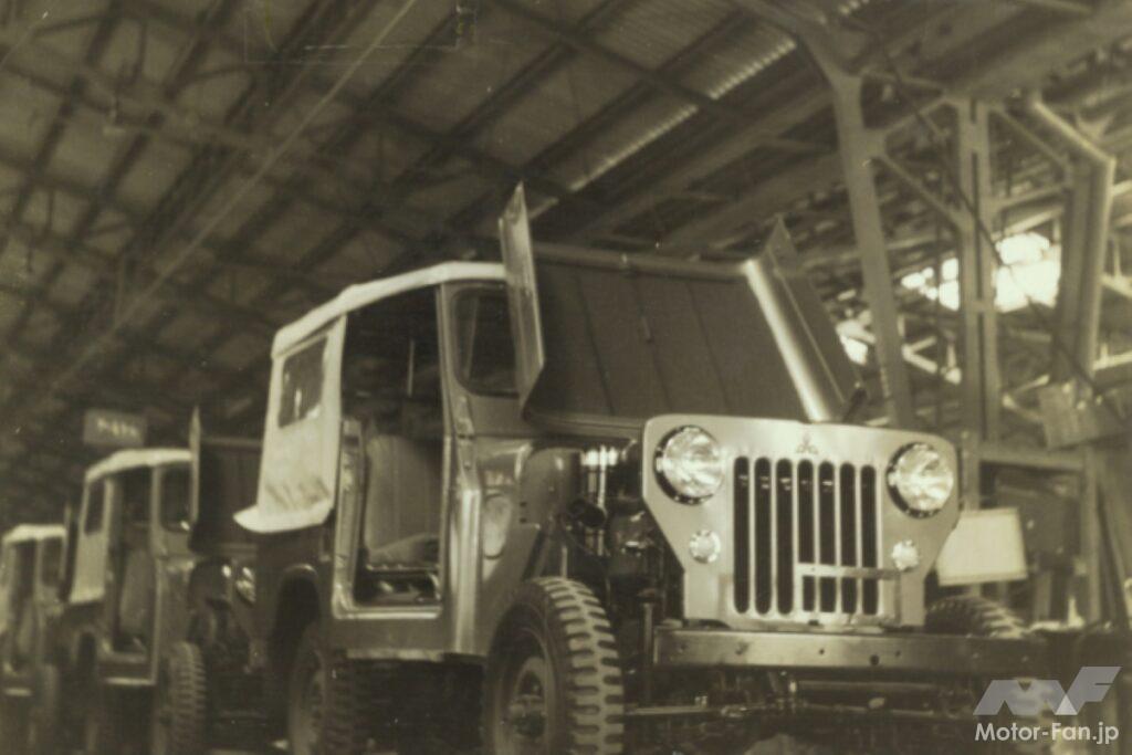 1967年 6月 ジープの生産を東洋工機株式会社(現、パジェロ製造株式会社)に全面委託