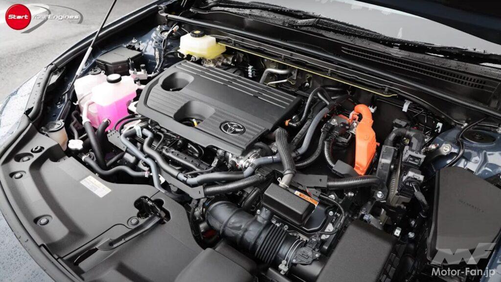 クラウン・エステートのエンジンルーム