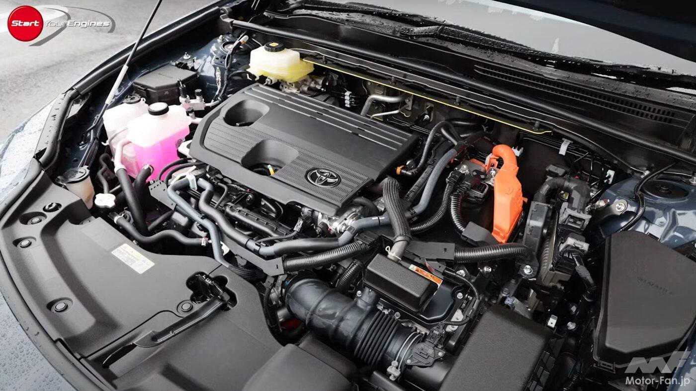 クラウン・エステートのエンジンルーム