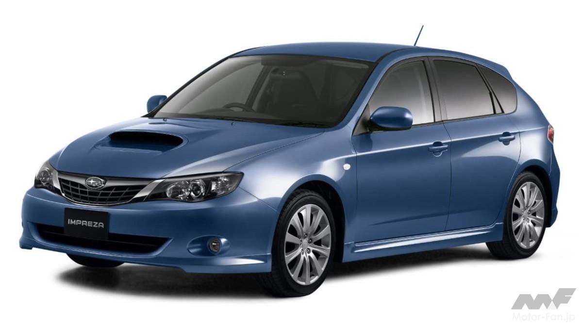 スバル3代目インプレッサ