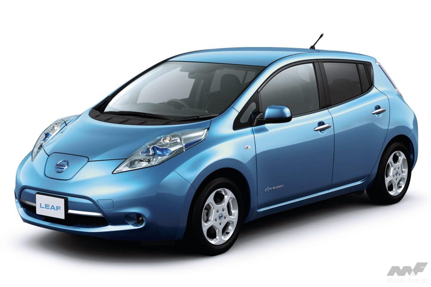 2010年12月に発売された日産「リーフ」