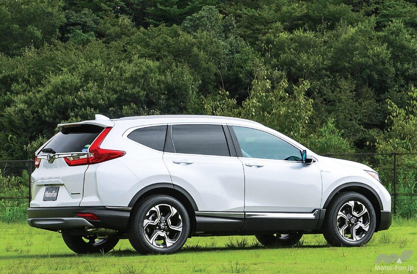 5代目「CR-V」のサイドビュー