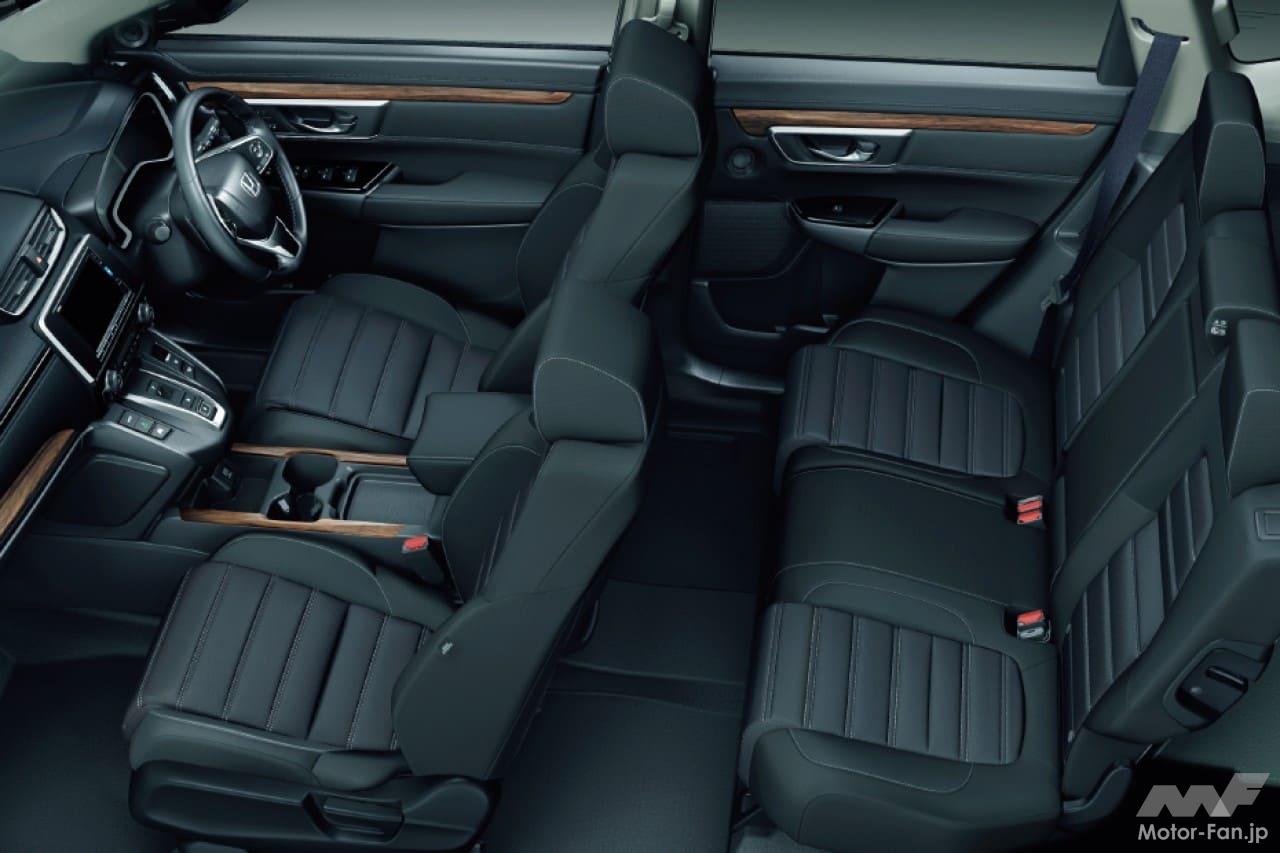 5代目「CR-V」のシートレイアウト