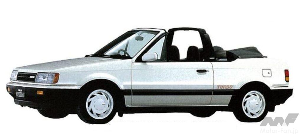 1986年、6代目ファミリアに設定されたカブリオレ