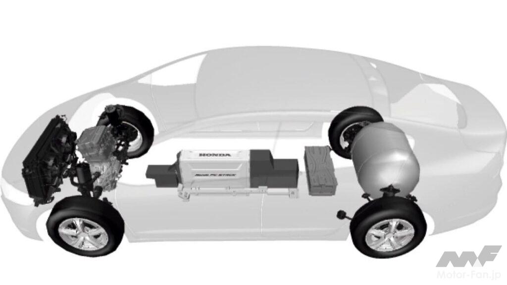 ホンダ「FCXクラリティ」の燃料電池システム