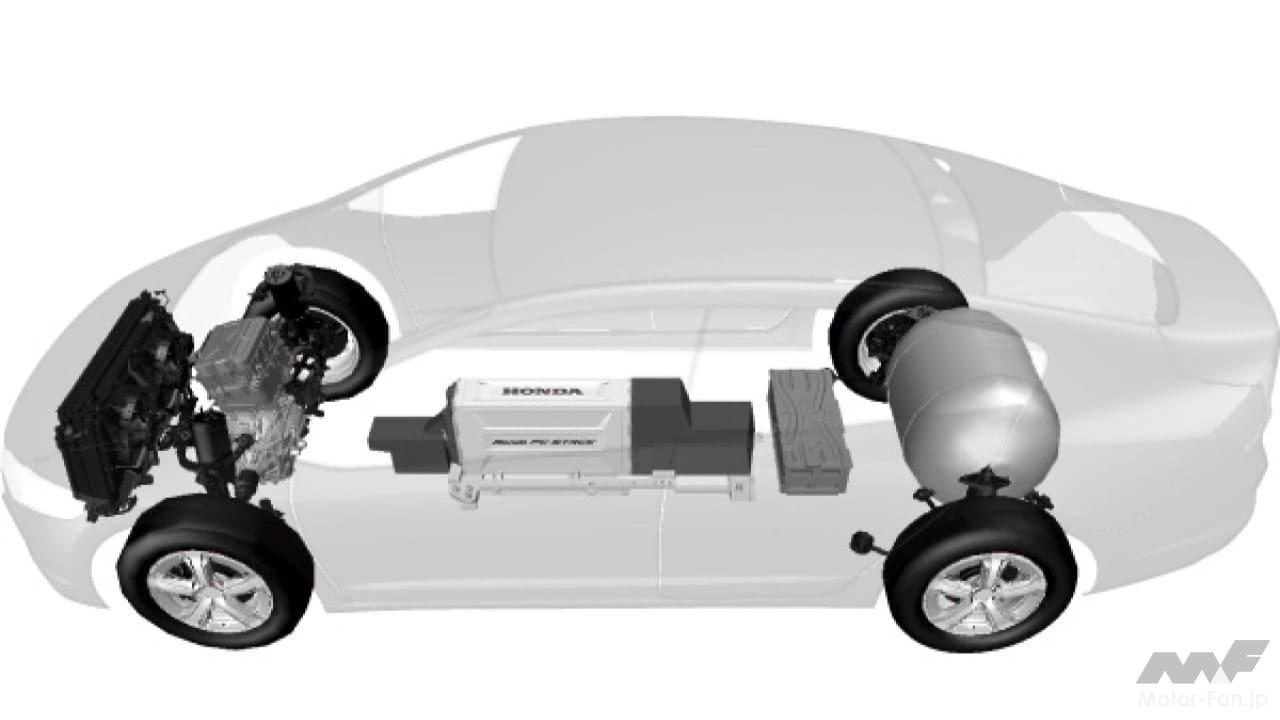 ホンダ「FCXクラリティ」の燃料電池システム