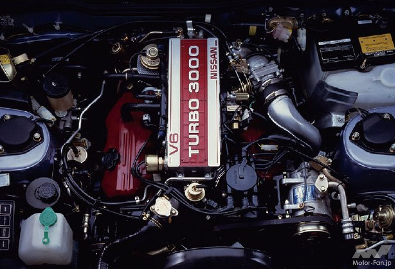 Z31型フェアレディZに日本で初めて搭載されたV6ターボエンジンのVG30ET
