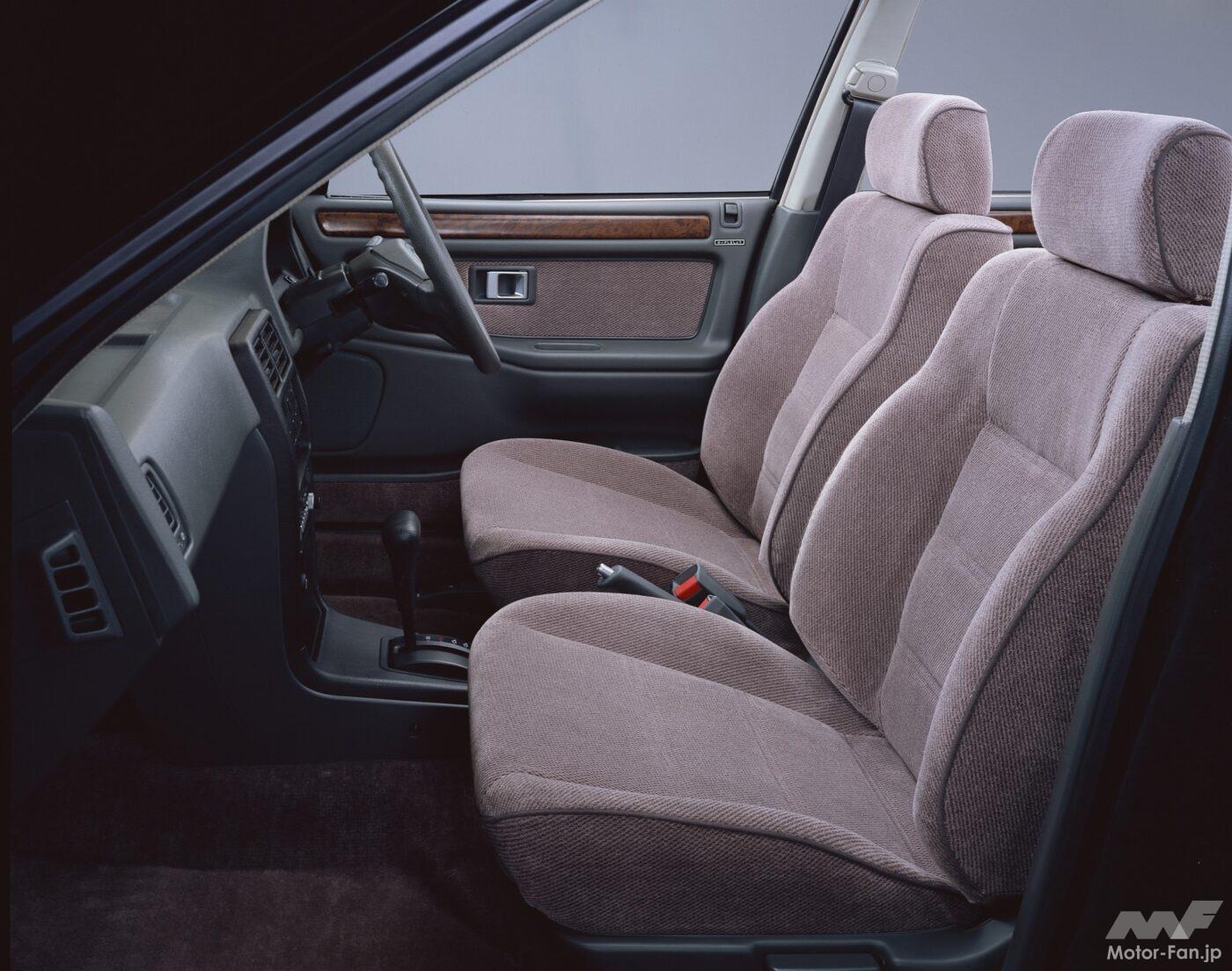 ホンダ・コンチェルト4ドアセダン JX-iのシート