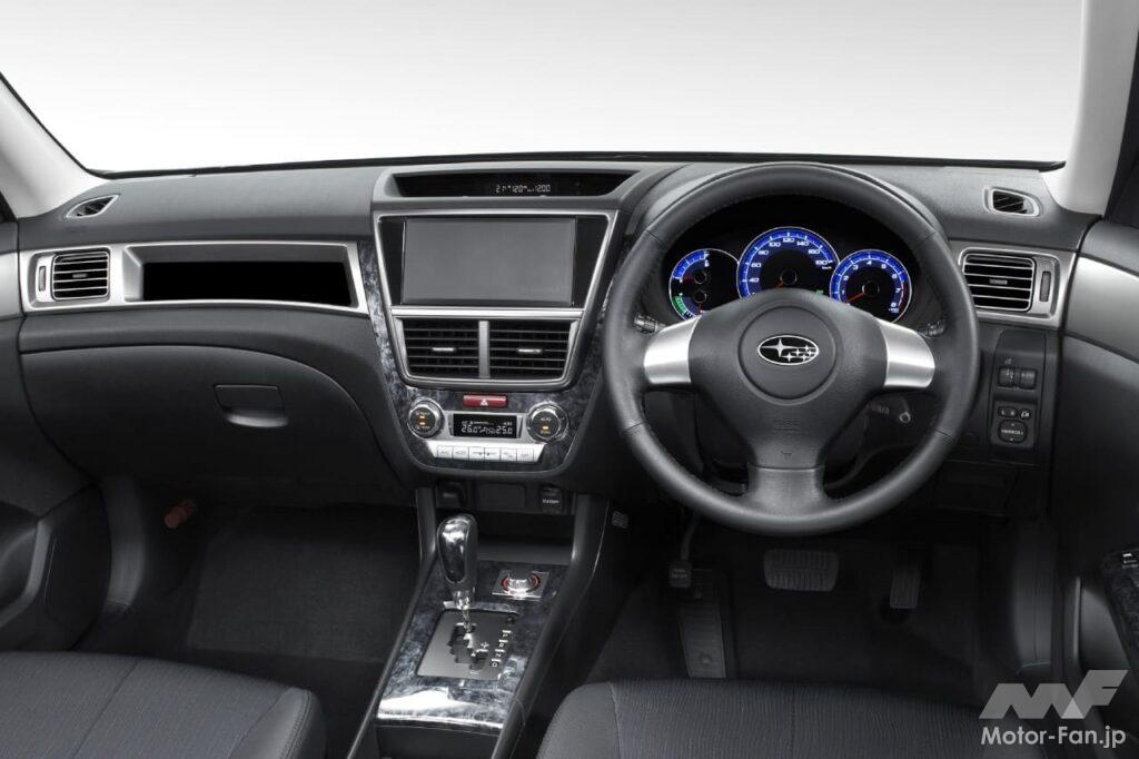 スバル「エクシーガ」のコクピット