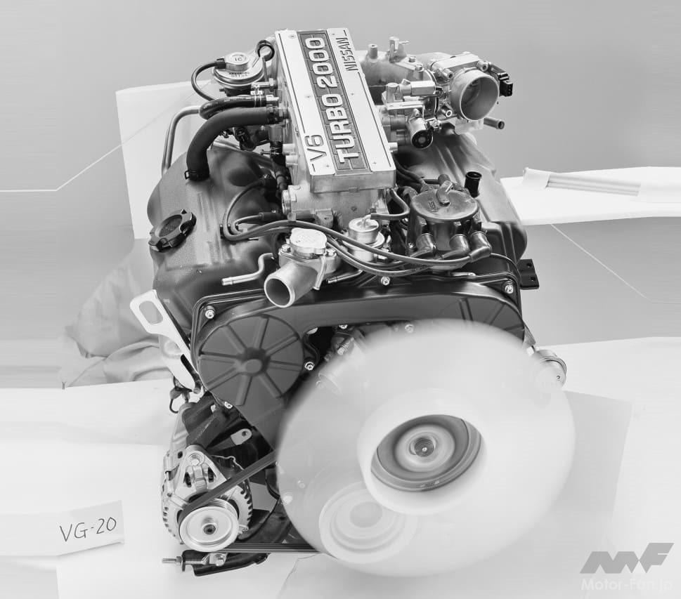 6代目(Y30型)「セドリック」の2.0L V6ターボ(VG20ET)エンジン