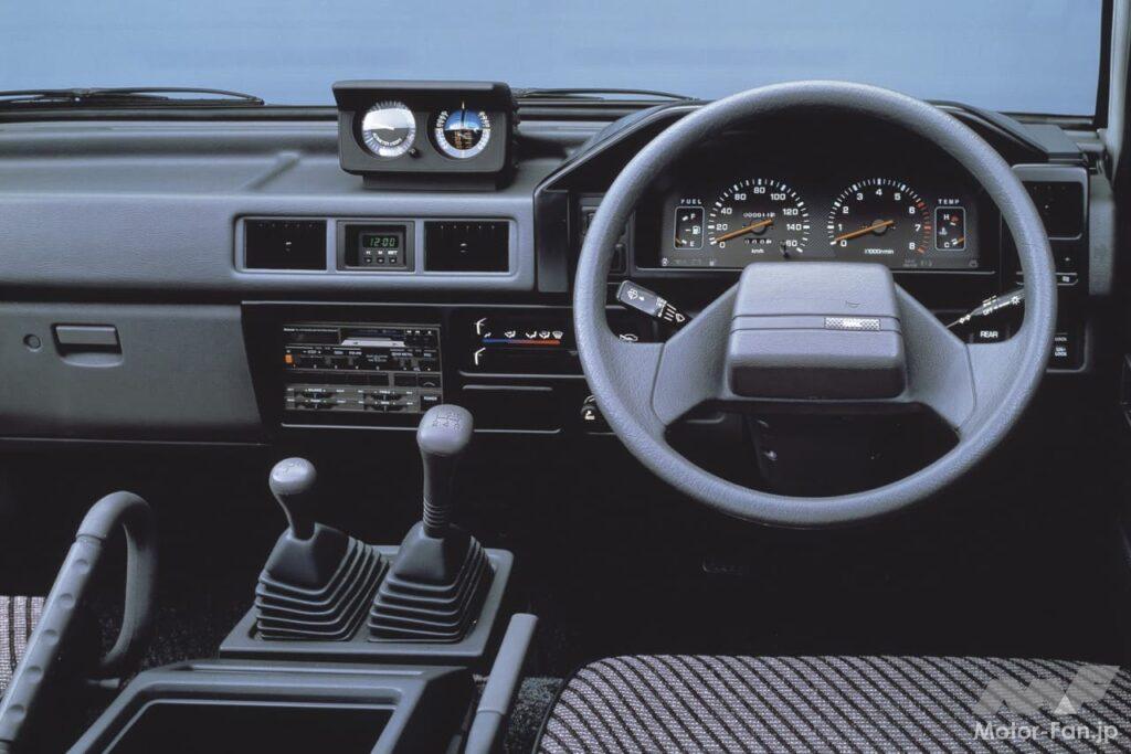 3代目「デリカスターワゴン」のコクピット