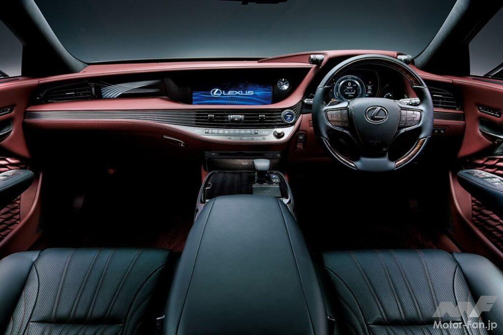 レクサス「LS500h」のコクピット