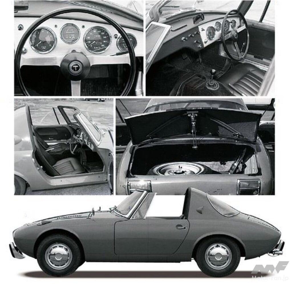 1965年デビューの「トヨタスポーツ800」