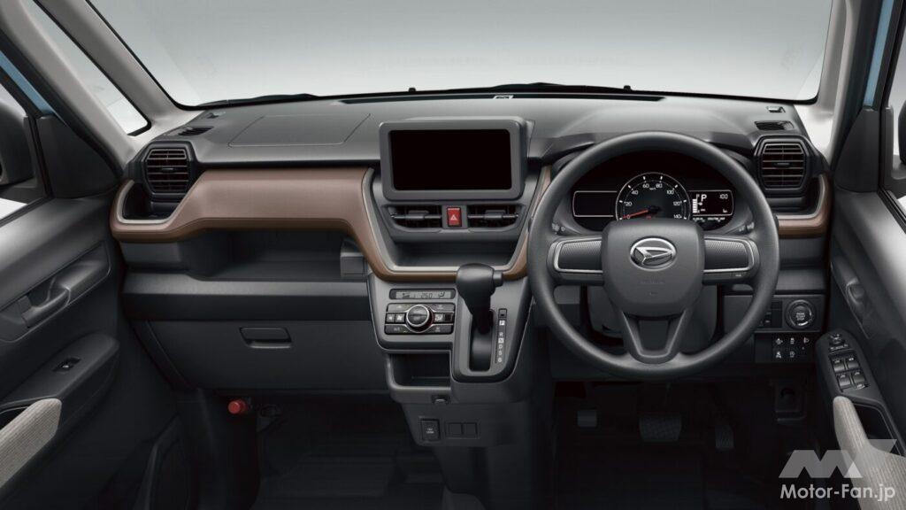 ダイハツ・ムーヴXのコクピット