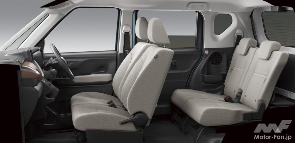 ムーヴXのシート