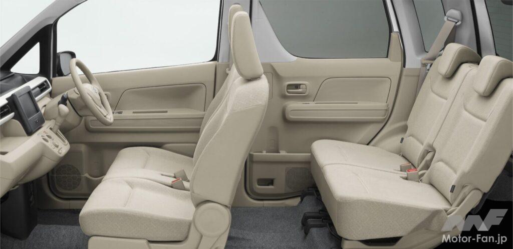 ワゴンRのシート