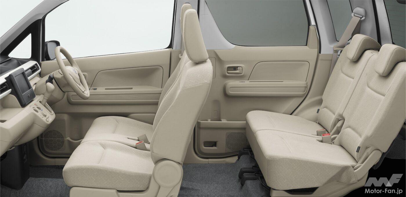 ワゴンRのシート