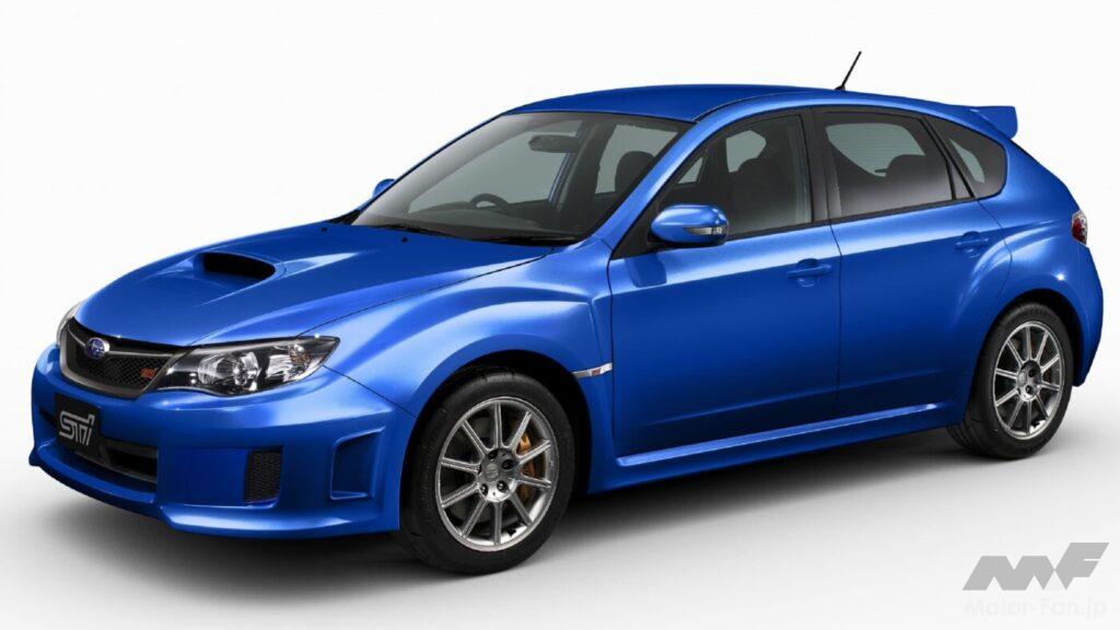 2009年にデビューした「インプレッサWRX STI spec C(ハッチバック)」