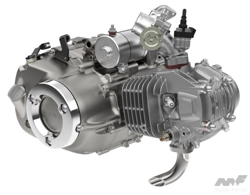 ホンダ「モンキー125」の125cc単気筒エンジン