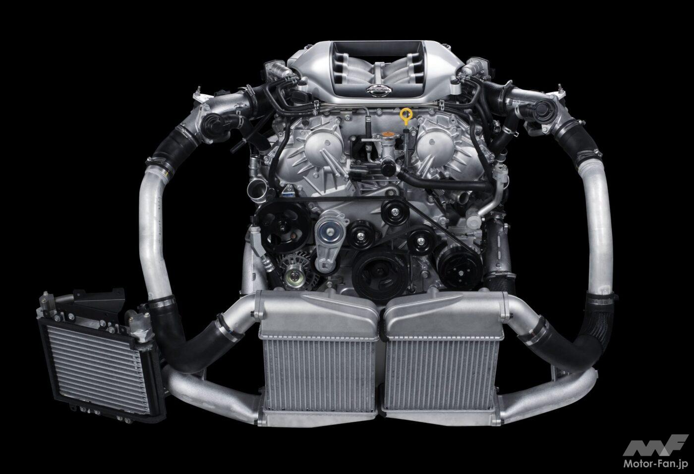 3.8L V6ツインターボ(VR38DETT型)エンジン
