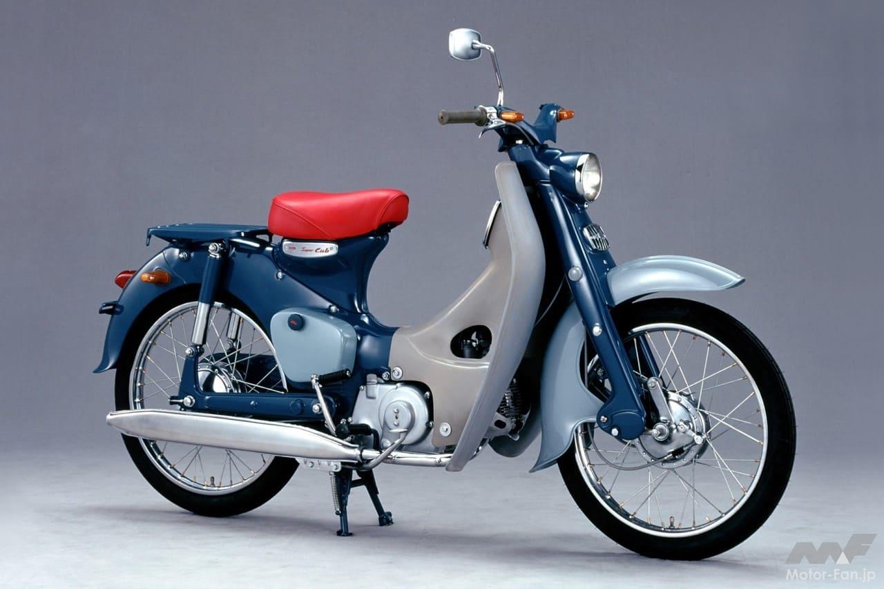 1958年にデビューした「スーパーカブC100」