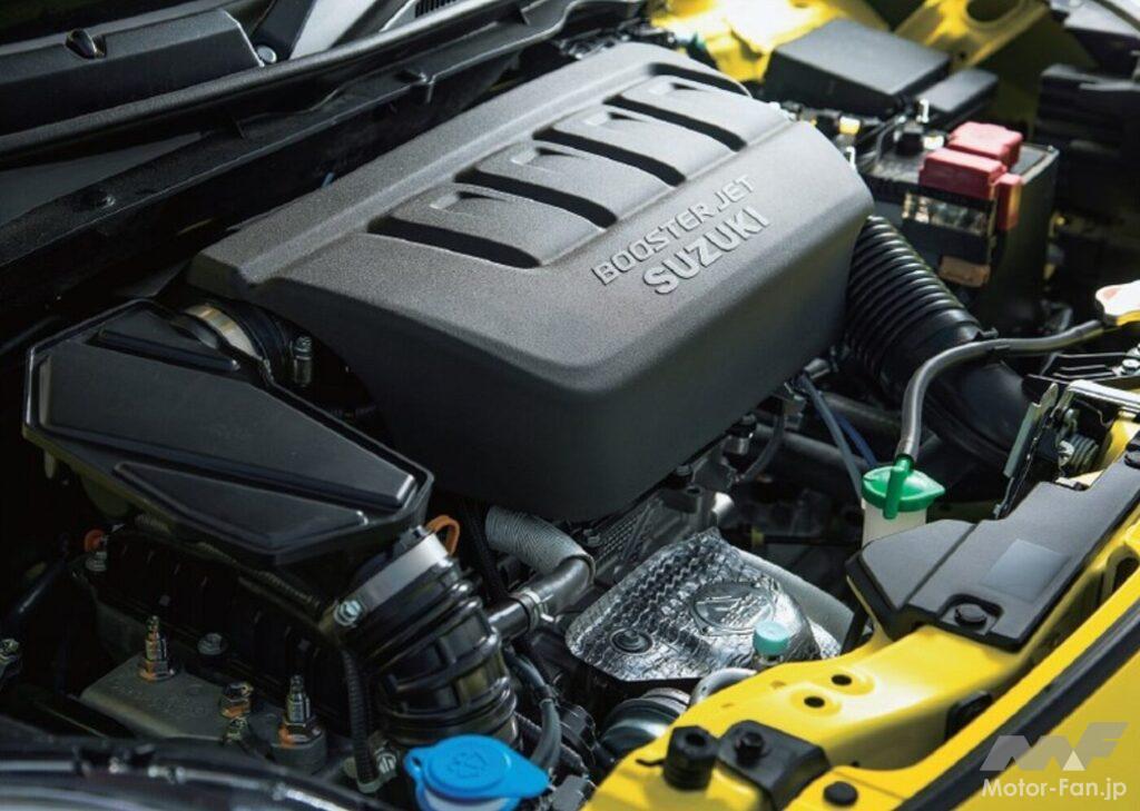 4代目「スイフトスポーツ」搭載の1.6L DOHCターボエンジン