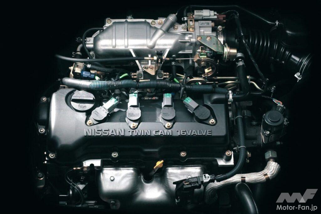「ブルーバードシルフィ」の1.8L エンジン