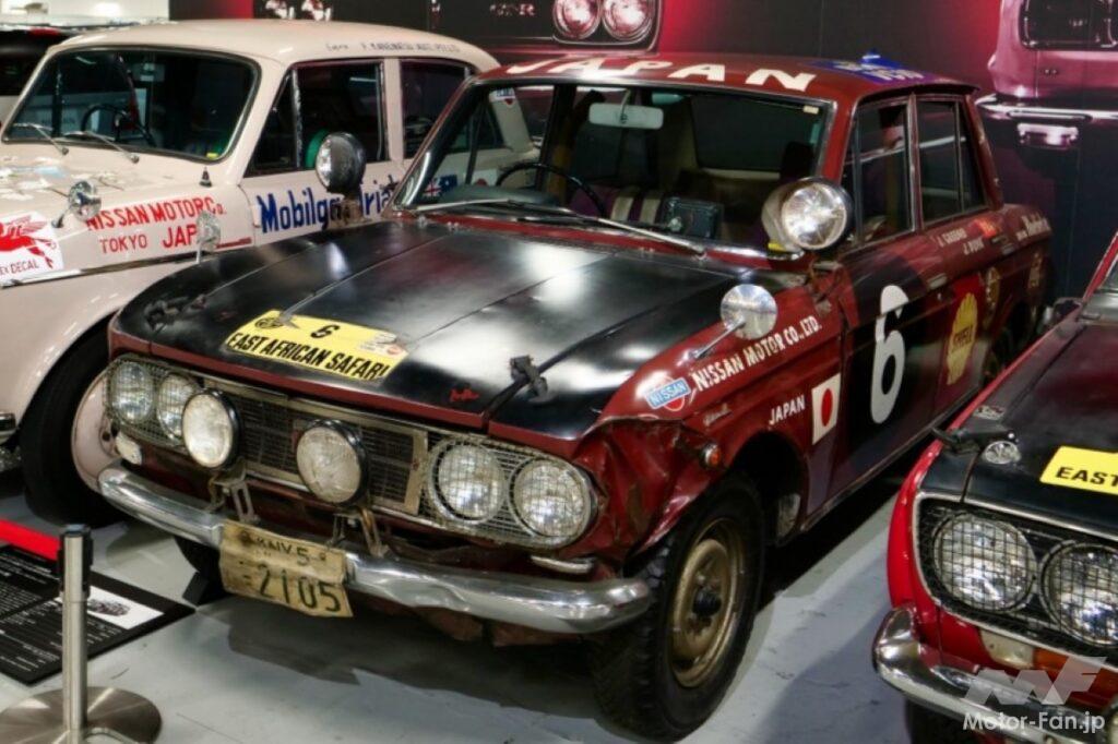 ダットサンブルーバード1300SS 1966年第14回東アフリカサファリラリー クラス優勝車
