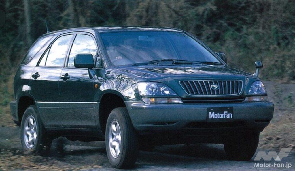 初代「ハリアー(海外名「レクサスRX」)」