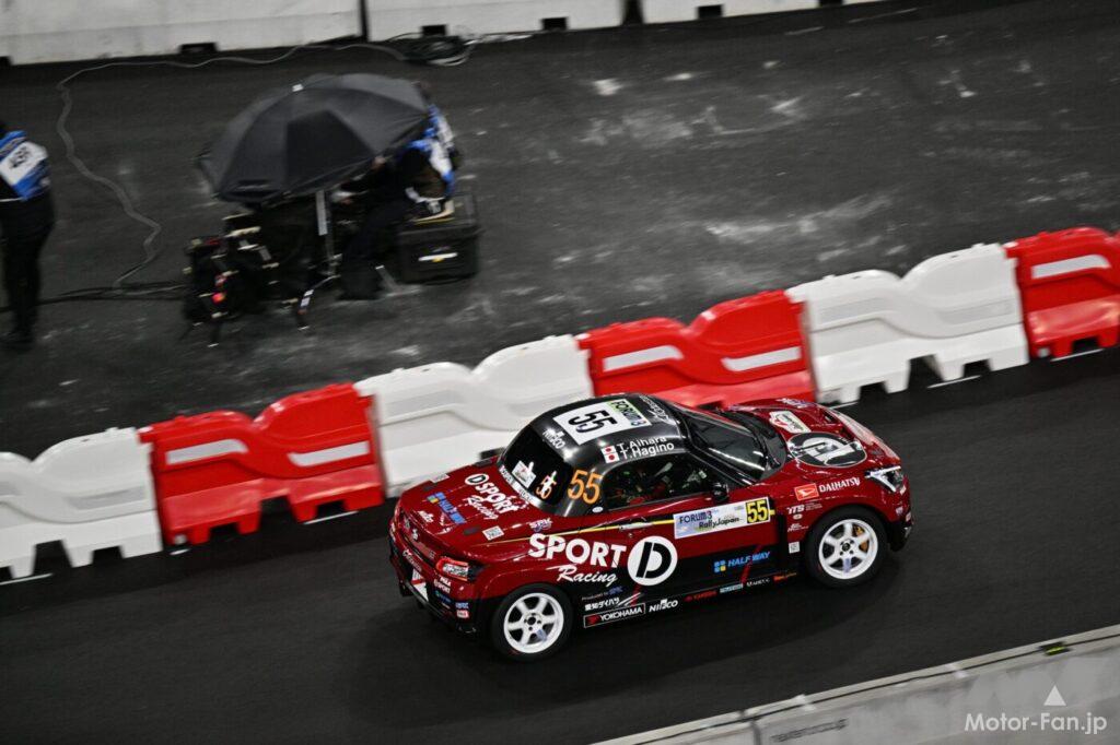 ラリージャパンで走るコペン