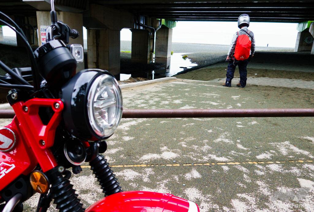 AFORIDER 東海道 HONDA CT125 ハンターカブ  大磯