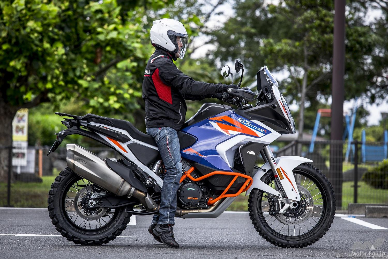 KTM・1290スーパーアドベンチャーR｜楽しいけれど！ 身長168cmだと
