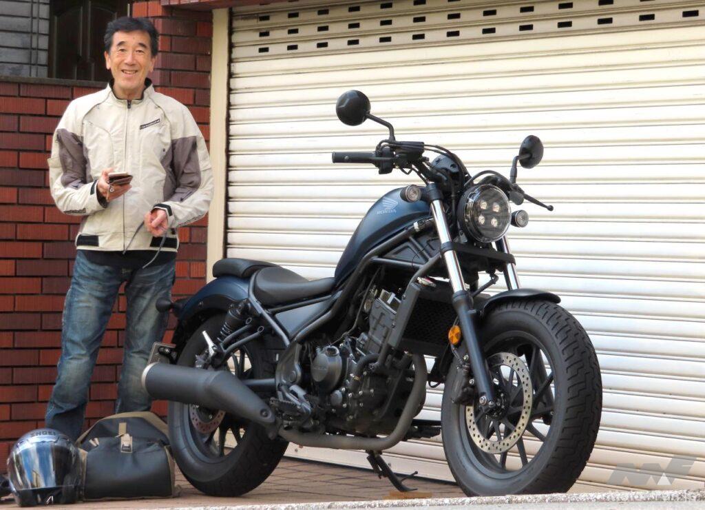 ホンダ・レブル250
近田茂