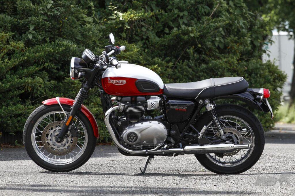 トライアンフ・ボンネビルT100 Bud Ekins（バド・イーキンス）