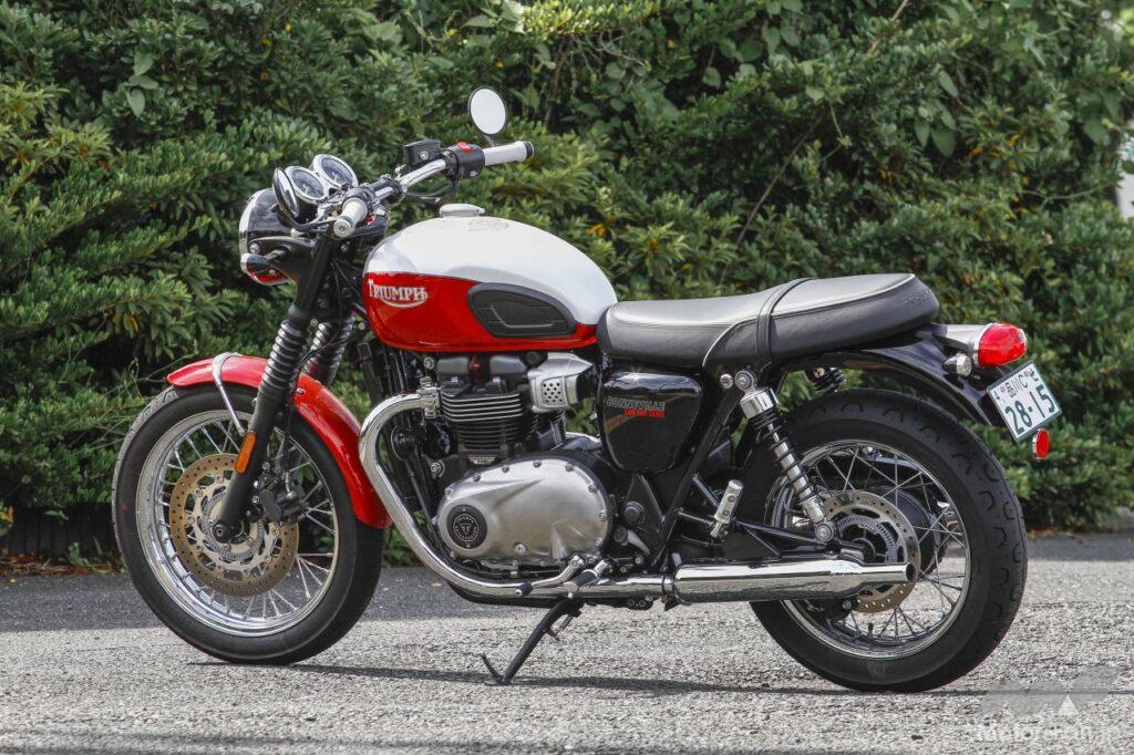 トライアンフ・ボンネビルT100 Bud Ekins（バド・イーキンス）