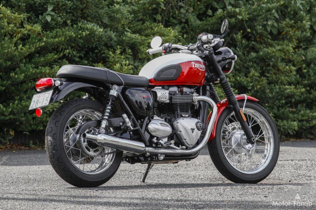 トライアンフ・ボンネビルT100 Bud Ekins（バド・イーキンス）