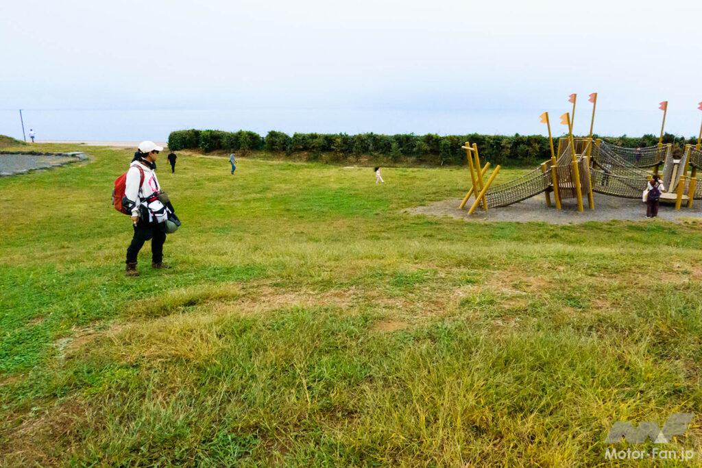 東海道／ヤマハ／シグナスX／ガス欠／田子の浦／ふじのくに田子の浦みなと公園／AFOライダー／タカハシ