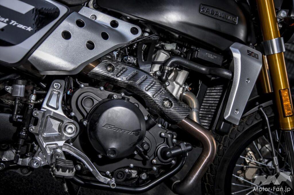 キャバレロ500 フラットトラック