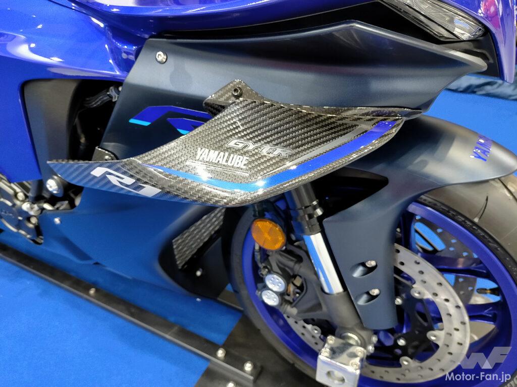 ヤマハYZF-R1/R1M用のカーボンサイドポッド｜MotoGPマシン・YZR-M1と