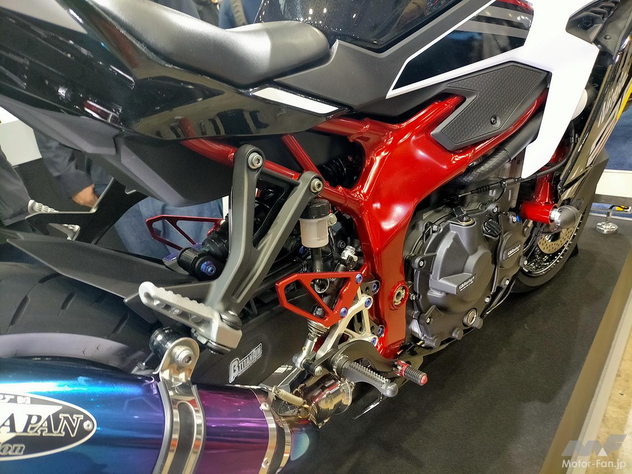 BEET JAPANが提案するカワサキ Ninja ZX-25R、フルEXチタンマフラー